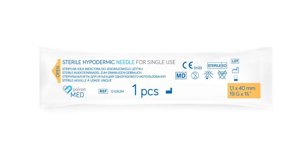 Nadeln j.u. POLnet-MED 1.1 x 40mm 100Stk – Bild 2